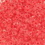 Cuentas de Rocalla Preciosa 8/0 3 mm - Terra Intensive - Red Lined x20 g
