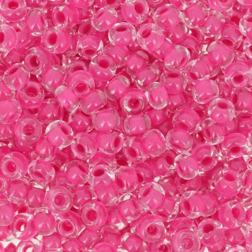 Cuentas de Rocalla Preciosa 8/0 de 3 mm - Terra Intensive - Magenta Lined x20 g