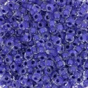Cuentas de Rocalla Preciosa 8/0 3 mm - Terra Intensive - Lilac Lined x20 g