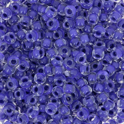 Cuentas de Rocalla Preciosa 8/0 3 mm - Terra Intensive - Lilac Lined x20 g