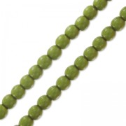 Cuentas redondas Shiny 2 mm Pea Green x150