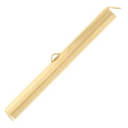 Terminal para teido cuentas rocallas & Delica Miyuki 40 mm - Chapado oro 3 micras|raw }}