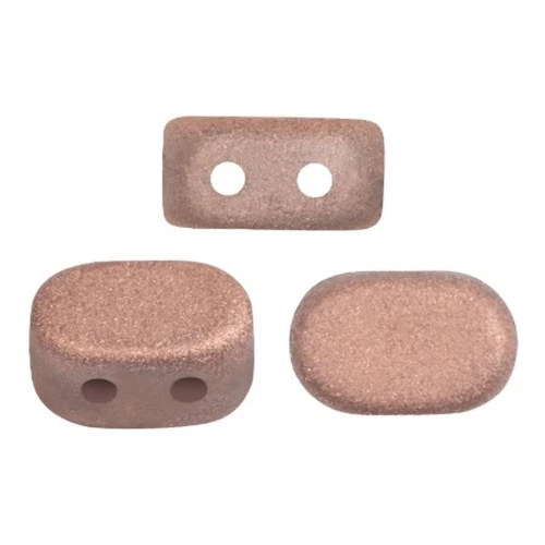 Cuentas de vidrio Lipsi® de Puca® 4x6 mm - Full Capri Gold Mat x10g