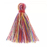 Pompón de algodón 27-30 mm Multicolore