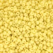Cuentas de Rocalla Preciosa 11/0 de 2 mm - Permalux Light Yellow Mat x20 g
