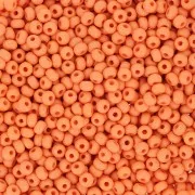 Cuentas de Rocalla Preciosa 11/0 de 2 mm - Permalux naranja mate x 20 g