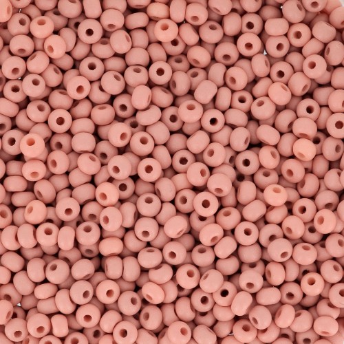 Cuentas de Rocalla Preciosa 11/0 de 2 mm - Permalux Light Brown Mat x20 g