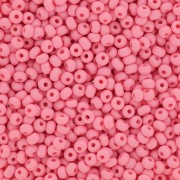 Cuentas de Rocalla Preciosa 11/0 2 mm - Permalux Pink Mat x20 g
