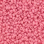 Cuentas de Rocalla Preciosa 11/0 2 mm - Permalux Pink Mat x20 g
