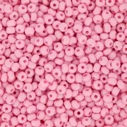 Cuentas de Rocalla Preciosa 11/0 de 2 mm - Permalux Light Pink Mat x 20 g