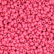 Cuentas de Rocalla Preciosa 11/0 de 2 mm - Permalux Fucsia Mate x20 g