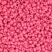Cuentas de Rocalla Preciosa 11/0 de 2 mm - Permalux Fucsia Mate x20 g