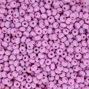 Cuentas de Rocalla Preciosa 11/0 de 2 mm - Permalux Violeta Mate x 20 g