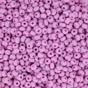 Cuentas de Rocalla Preciosa 11/0 de 2 mm - Permalux Violeta Mate x 20 g