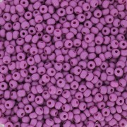 Cuentas de Rocalla Preciosa 11/0 de 2 mm - Permalux Purple Mat x20 g
