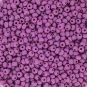 Cuentas de Rocalla Preciosa 11/0 de 2 mm - Permalux Purple Mat x20 g
