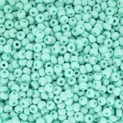 Cuentas de Rocalla Preciosa 11/0 de 2 mm - Permalux Mint Mat x20 g