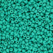 Cuentas de Rocalla Preciosa 11/0 de 2 mm - Permalux Sea Green Mat x20 g