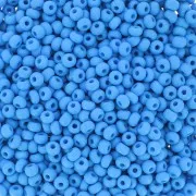 Preciosa Cuenta de rocalla 11/0 2 mm - Permalux Dark Turquoise Mat x20g