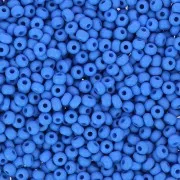 Cuentas de Rocalla Preciosa 11/0 de 2 mm - Permalux Blue Mat x 20 g