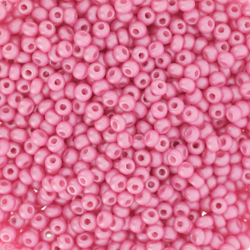Cuentas de Rocalla Preciosa 11/0 de 2 mm - Permalux Light Pink x 20 g