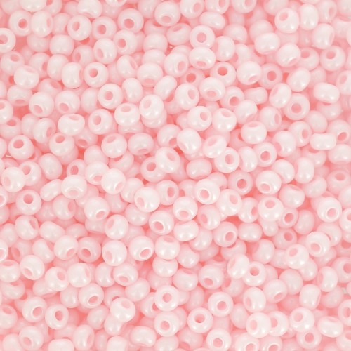 Cuentas de Rocalla Preciosa 11/0 de 2 mm - Terra Pearl - Rosa x20 g