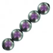 Perladas PureCrystal 5810 6 mm Iridescent Purple Pearl x10