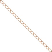 Cadena malla Forçat 1.7 mm Rose Gold filled x50 cm