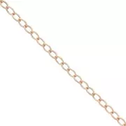 Cadena malla Forçat 1.7 mm Rose Gold filled x50 cm