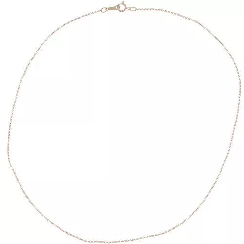 Gargantilla malla Forçat 1.1 mm Rosa Gold filled x 41.5cm