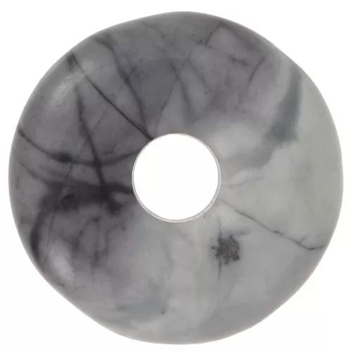 Donuts 20 mm piedra preciosa - Picasso Jasper x1