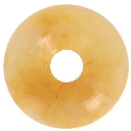 Donuts 20 mm piedra preciosa - Jaspe Amarillo x1