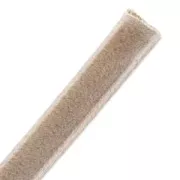 Cuero Mini Regaliz  7x4mm Natural x30cm