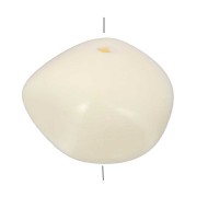 Cuentas de resina opaca 9x12 mm - Crudo x8|raw }}