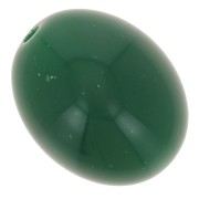Cuentas de resina opaca oliva 14x11 mm - Verde esmeralda x6|raw }}