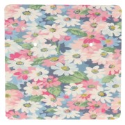 Paquete de 50 tarjetas de soporte de joyería de 6x6 cm para pendientes - Flores pastel|raw }}