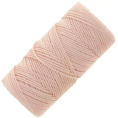 C-LON Cordón de cuentas de peso fino 0,4 mm - Concha de mar x45m