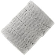 C-LON Cordón de cuentas de peso fino 0,4 mm - Plata x124m