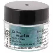 Aqua - Pearl Ex polvo de mica para arcilla polimérica - Duo Aqua - Azul n°695 x3g Pearl Ex polvo de mica para arcilla polimérica - Duo Aqua - Azul n°695 x3g