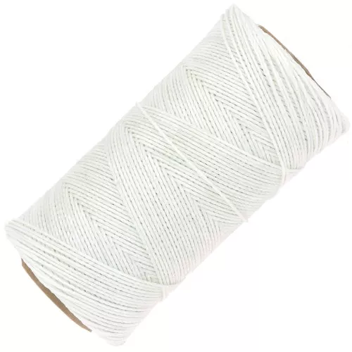 Bobina de hilo encerado Linhasita para micro macramé 1 mm - Lux (Fosforescente) x168m