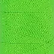 Bobina de hilo encerado Linhasita para micro macramé 0,35 mm - Verde Fluo (329) x448m