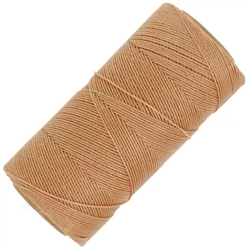 Bobina de hilo encerado Linhasita para micro macramé 0,75 mm - Miel (314) x228m
