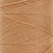 Bobina de hilo encerado Linhasita para micro macramé 0,75 mm - Miel (314) x228m