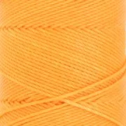 Bobina de hilo encerado Linhasita para micro macramé 1.5 mm - Safran (274) x116m