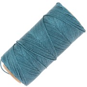 Bobina de hilo encerado Linhasita para micro macramé 1.5 mm - Teal (228) x116m