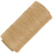 Bobina de hilo encerado Linhasita para micro macramé 0.5 mm - Golden Beige x335m|raw }}