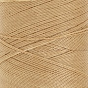 Bobina de hilo encerado Linhasita para micro macramé 0.5 mm - Golden Beige x335m