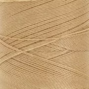 Bobina de hilo encerado Linhasita para micro macramé 0.5 mm - Golden Beige x335m
