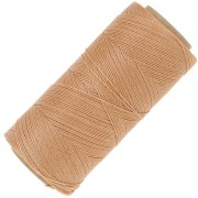 Bobina de hilo encerado Linhasita para micro macramé 0.5 mm - Miel (314) x335m