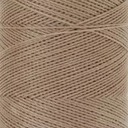 Bobina de hilo encerado Linhasita para micro macramé 0.5 mm - Cappuccino (65)x335m